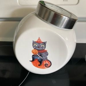 Halloween cookie jar